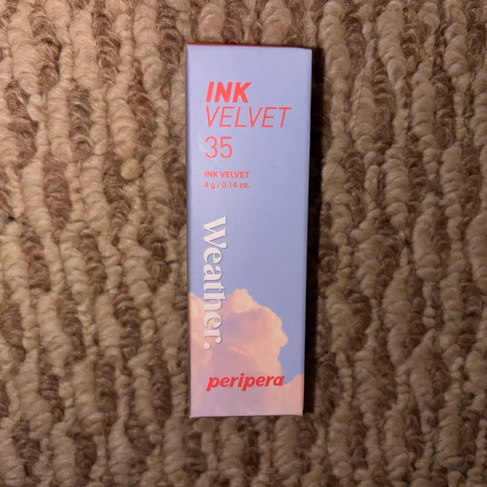 peripera INK VELVET 35 Lip Tint, Weather. Collection, Spring Salmon, Brand New